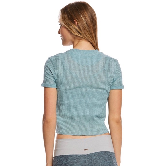 prAna Lynette Yoga Short Sleeve Tee - Picture 3 of 7